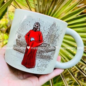 ❤️LAST ONE❤️Starbucks X Star Wars Life Day Beige Speckled & Red Ceramic Mug